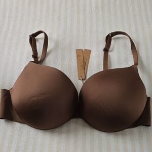 SKIMS Ultimate Push Up Plunge Bra Size:38C Jasper